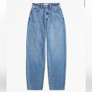Abercrombie High-Rise Taper Jeans
